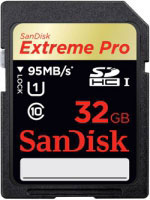 Sandisk 32GB Extreme Pro SDHC (SDSDXPA-032G-X46)
